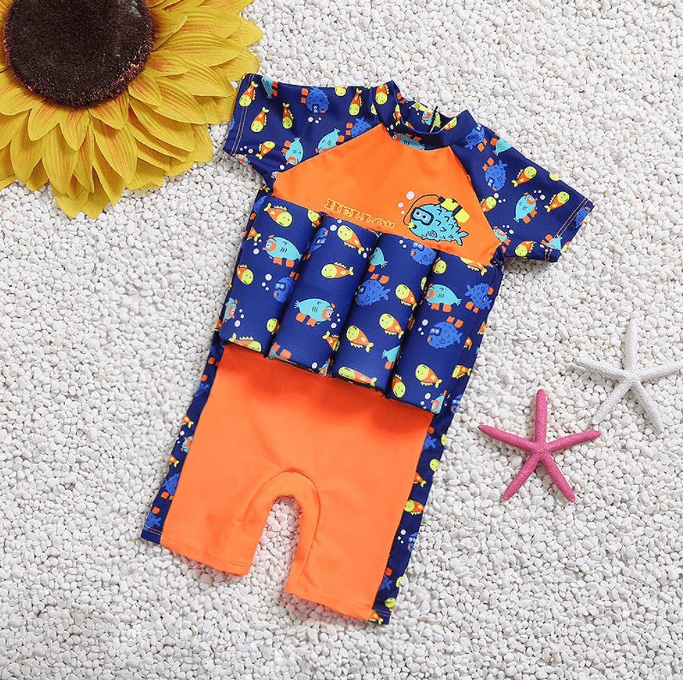 Anivera Zwemvest Visjes / M | 7,5-12Kg | 1-2 jaar Floatie | Kids Watermaatje