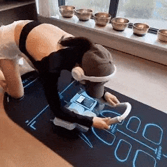 Anivera Core trainer Siorana CoreFlex Ab Roller + Gratis Flex Mat