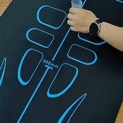 Anivera Core trainer Siorana CoreFlex Ab Roller + Gratis Flex Mat