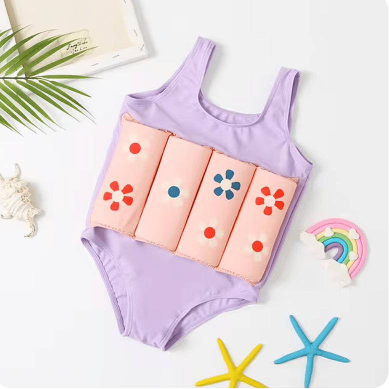 Anivera Zwemvest Bloemetjes / M | 7,5-12Kg | 1-2 jaar Floatie | Kids Watermaatje